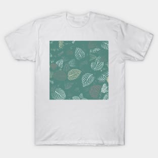 Autumn, Leaves Pattern 10 T-Shirt